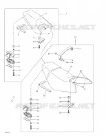 Sitz- und MotorabdAsiento y cubierta del motoreckung