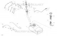 MOTOR - BENZINTANK 