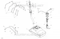 MOTOR - BENZINTANK 