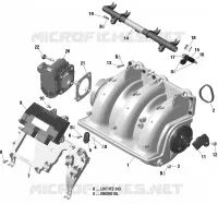 Ansaugkrümmer und Einspritzanlage