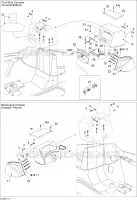 Frontkonsole und Handschuhfach