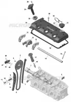Motor - Ventiltrieb