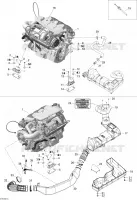 Motorunterstützung und Ansaug