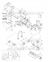 Motorunterstützung und Schalldämpfer