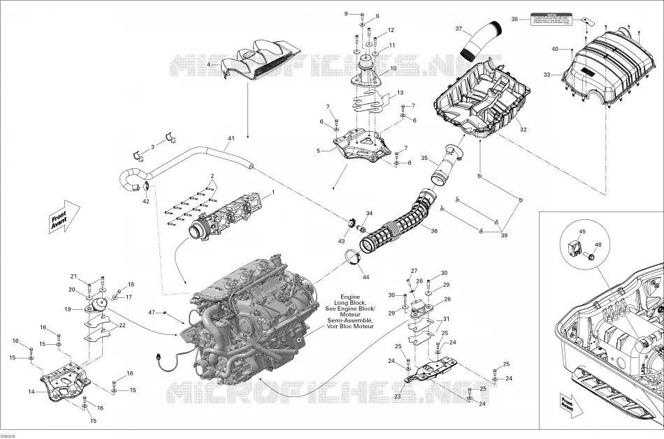 Motor, Ansaugschalldämpfer