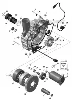 01- ROTAX - MAGNETO AND ELEKTRISCHER KABELBAUM STARTER
