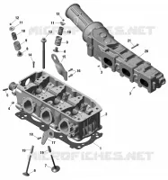 01- ROTAX - CULASSE