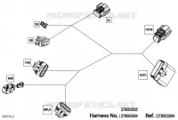 08- ELEKTRISCHER KABELBAUM - STEERING WIRING HARNESS - 278003595 - PACKAGE CONVENIENCE