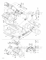 Motorunterstützung und Schalldämpfer