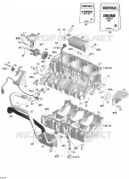 Motor- und MOTORAUFHANGUNG