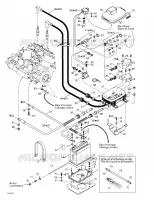 Schaltkasten und Batterie