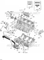 Motor- und MOTORAUFHANGUNG