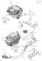 Motorunterstützung und Ansaug