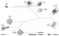 08- ELEKTRISCHER KABELBAUM - STEERING WIRING HARNESS - 278003349