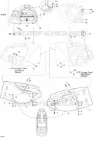 Frontkonsole und Handschuhfach