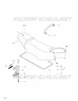 Sitz- und MotorabdAsiento y cubierta del motoreckung