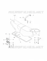 Sitz- und MotorabdAsiento y cubierta del motoreckung