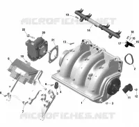 Motor - Ansaugkrümmer
