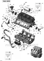 Motor- und MOTORAUFHANGUNG