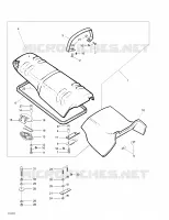 Sitz- und MotorabdAsiento y cubierta del motoreckung