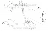 MOTOR - BENZINTANK 