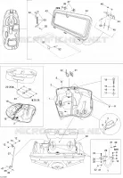 Motor- und Mittelabdeckung