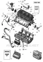Motor- und MOTORAUFHANGUNG