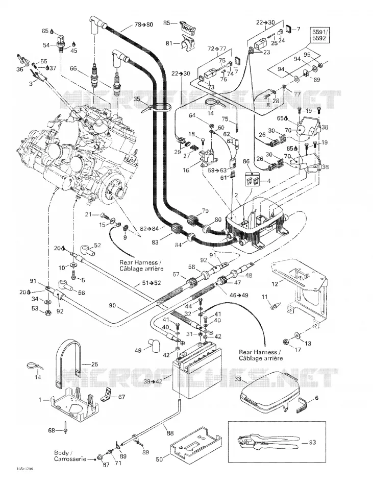 BOîTE ÉLECTRIQUE ARRIèRE