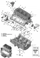 Motor- und MOTORAUFHANGUNG