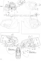 Frontkonsole und Handschuhfach