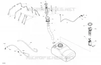 MOTOR - BENZINTANK 