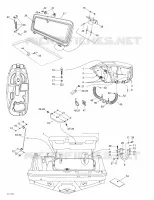 Motor- und Mittelabdeckung