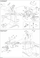 Frontkonsole und Handschuhfach