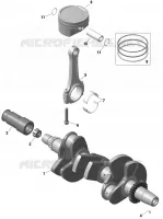 KURBELWELLE / KOLBENS