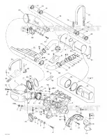 Motorunterstützung und Schalldämpfer