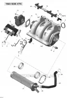 Ansaugkrümmer und Einspritzanlage