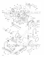 Motorunterstützung und Schalldämpfer
