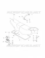 Sitz- und MotorabdAsiento y cubierta del motoreckung