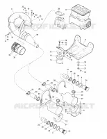 Motorunterstützung und Schalldämpfer