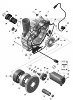 01- ROTAX - MAGNETO AND ELEKTRISCHER KABELBAUM STARTER