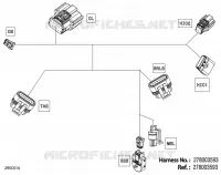 08- ELEKTRISCHER KABELBAUM - STEERING WIRING HARNESS - 278003593