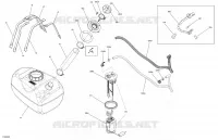 MOTOR - BENZINTANK 