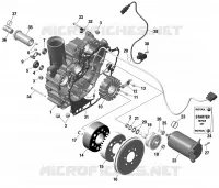 01- ROTAX - MAGNETO AND ELEKTRISCHER KABELBAUM STARTER