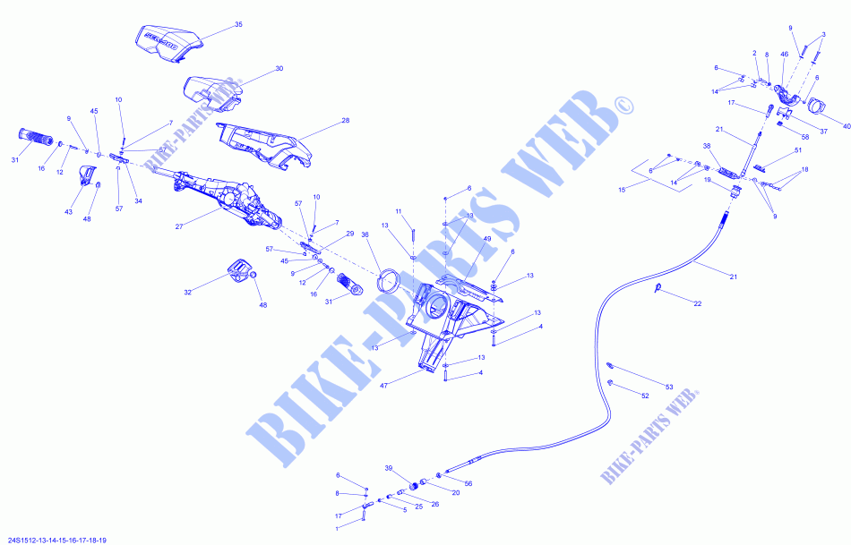 Lenkung für Sea-Doo GTI SE 130 2015