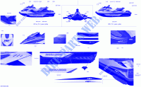 Abziehbilder für Sea-Doo RXT-X 260 & RS 2015