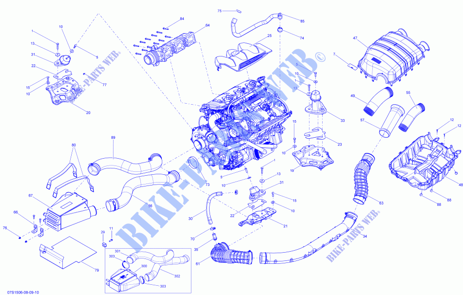 Motor für Sea-Doo RXT 260 & RS 2015