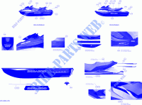 Abziehbilder für Sea-Doo GTX S 155 2014