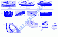 Abziehbilder für Sea-Doo GTI LIMITED 155 2013