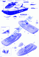 Abziehbilder für Sea-Doo GTI 130 (23CS/23CR) 2012