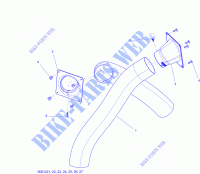 Belüftungsschlauch für Sea-Doo GTI LIMITED  155 (39CA/39CB) 2012